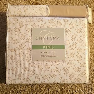 1 Charisma King 6-piece sheet sets